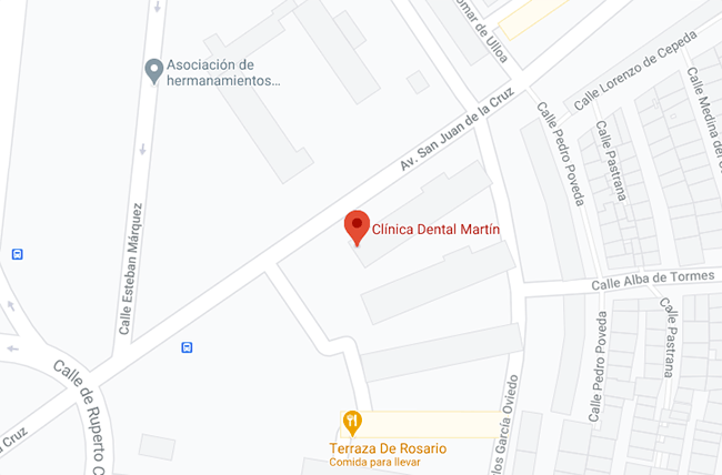 Karte der Sevilla-Klinik